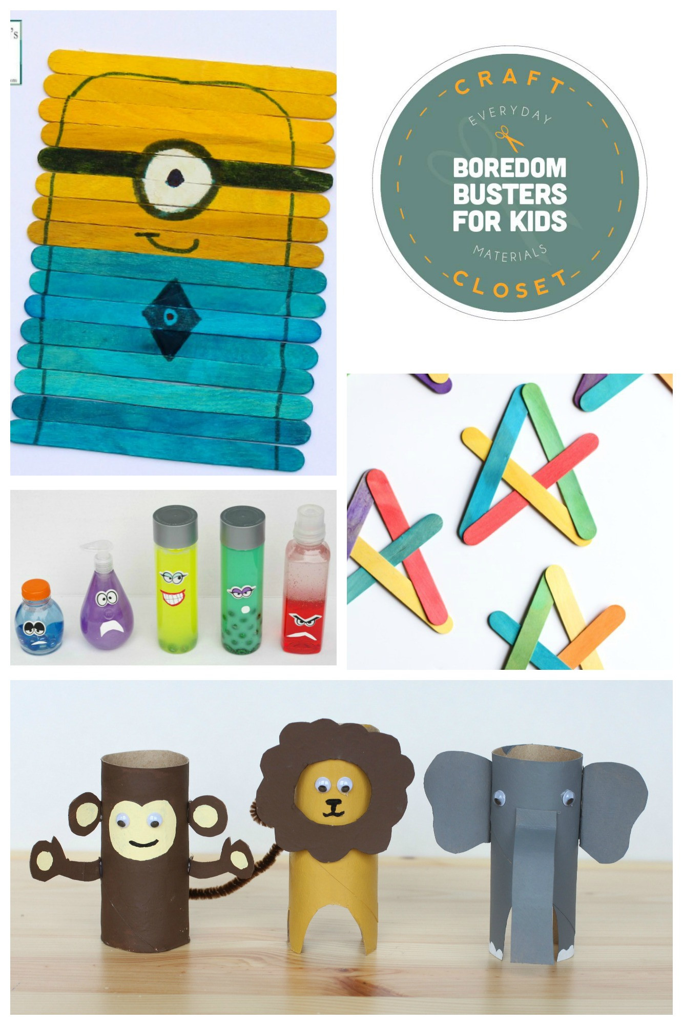 Fun Projects For Kids
 25 Crafts and Activities for Kids Using Everyday Materials
