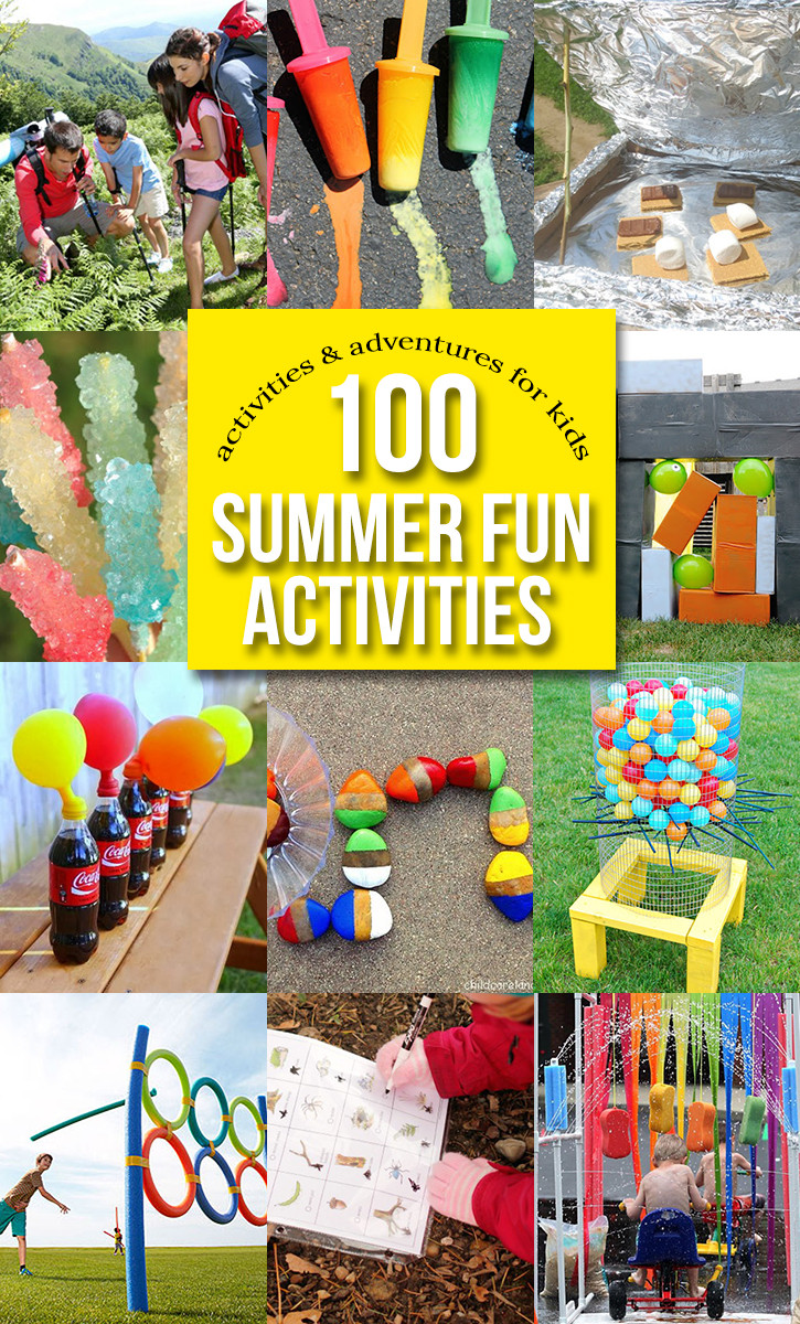 Fun Projects For Toddlers
 100 Outdoor Activities for Kids