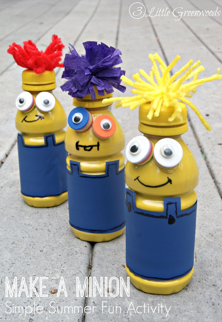 Fun Projects For Toddlers
 Make A Minion fun activities for kids