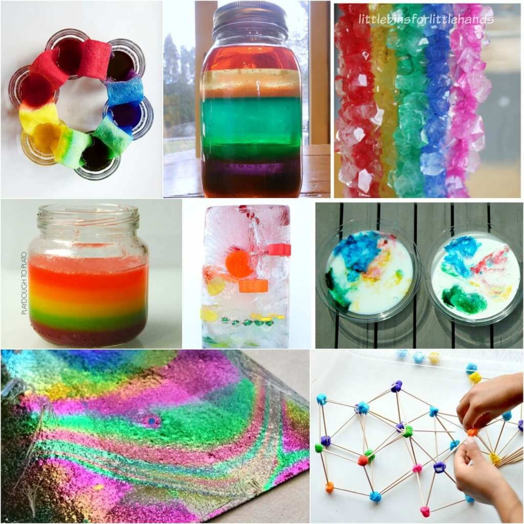 Fun Projects For Toddlers
 25 Rainbow Activities for Kids Playdough To Plato