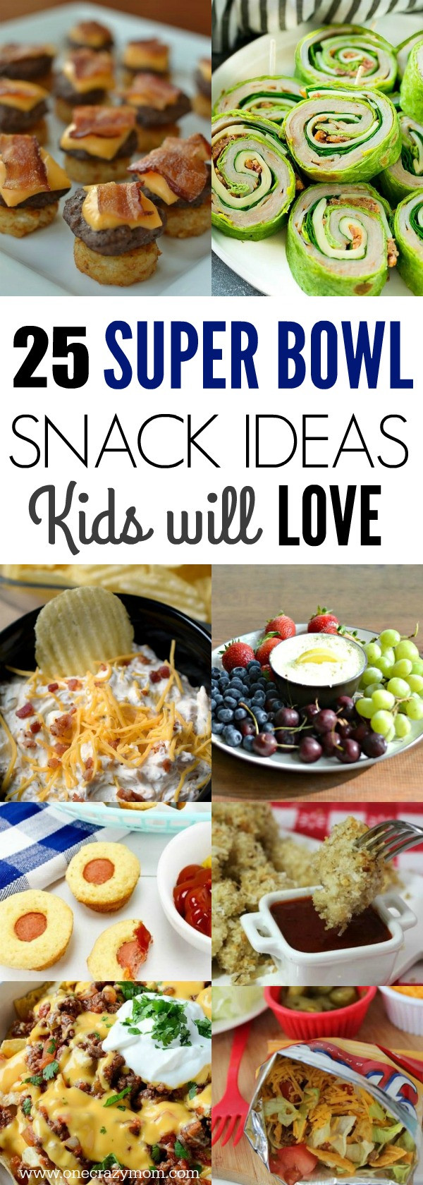 Fun Super Bowl Recipes
 Super Bowl Snacks 25 Super Bowl Party Ideas Kids Will Love
