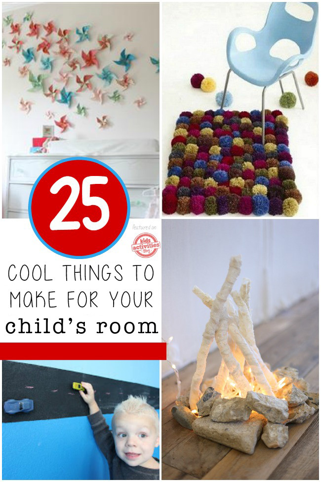 Fun Things For Kids To Make
 25 Creative DIY Projects For Kids Rooms
