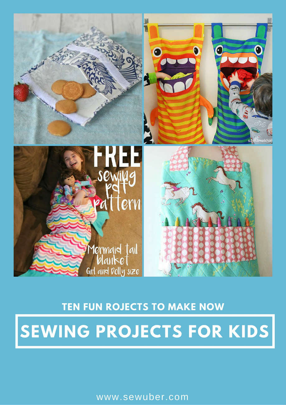 Fun Things To Make With Kids
 10 Fun Things To Sew For Kids • Sew Uber