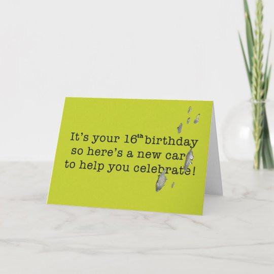 Funny 16th Birthday Cards
 Bird Poop Funny Birthday for 16 Year Old Teenager Card