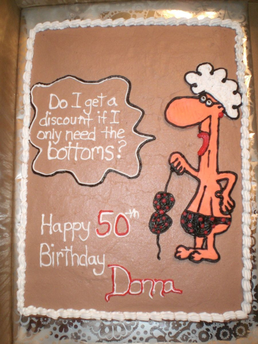 Funny 50th Birthday Cake Ideas
 FBCT ALL BUTTERCREME