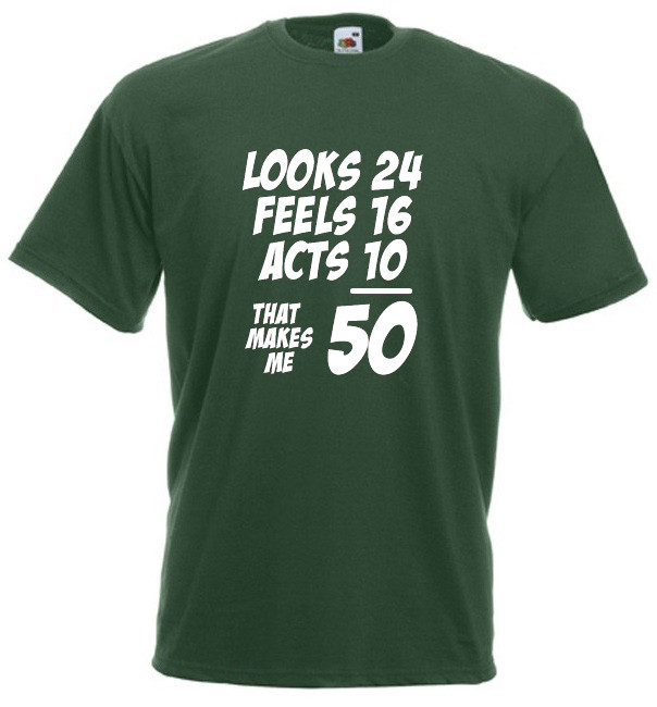 Funny 50th Birthday Gifts For Men
 That Makes Me 50 – Men’s Funny 50th birthday ts
