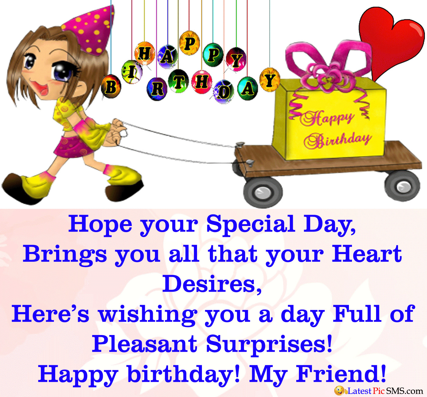 Funny Animated Birthday Wishes
 shayari Happy Birthday Wishes for Best Friend