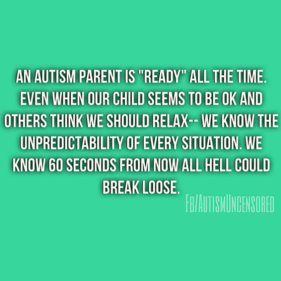 Funny Autism Quotes
 ly a mom in a funny red sheet