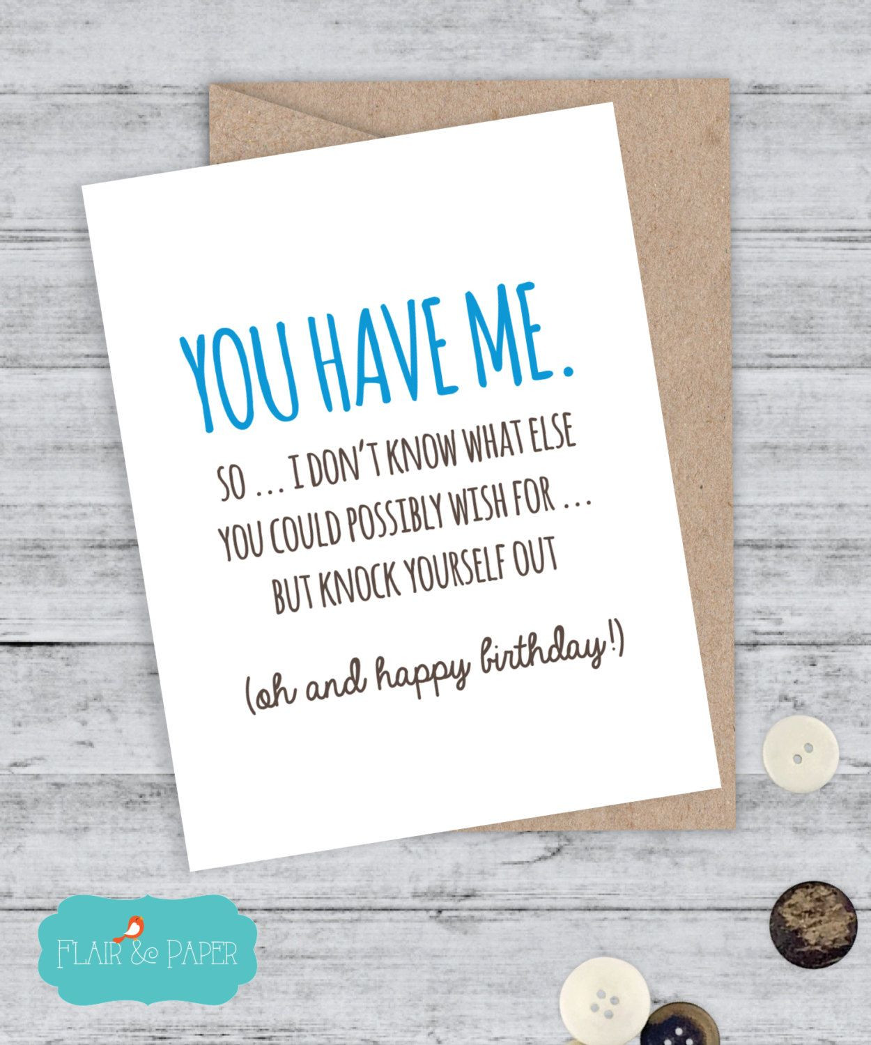 Funny Birthday Card For Boyfriend
 Boyfriend Birthday Birthday Card Funny Boyfriend Card