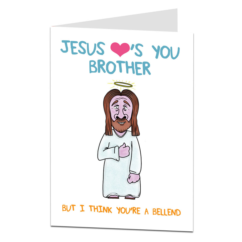 Funny Birthday Cards Brother
 Funny Brother Birthday Card