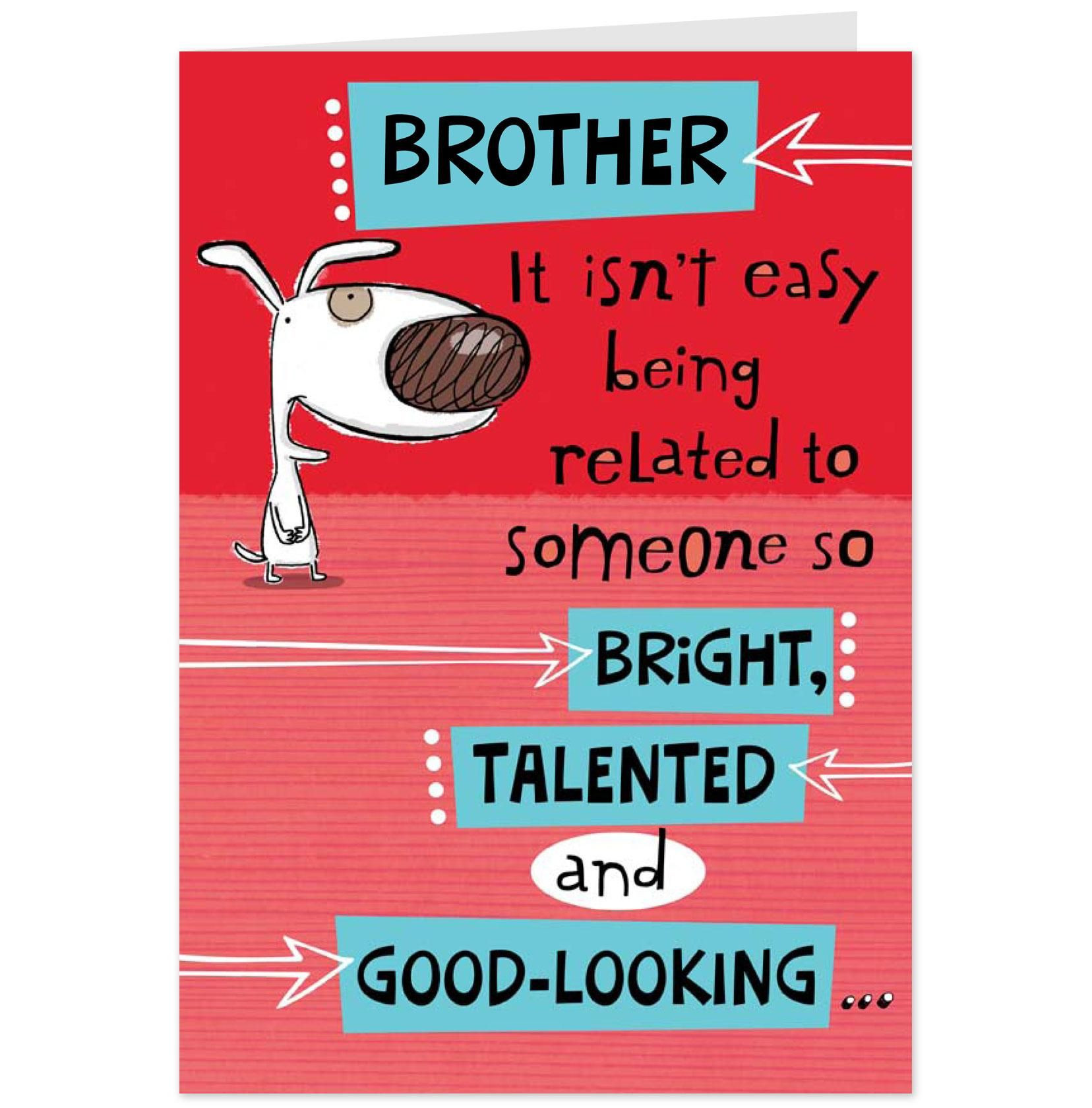 Funny Birthday Cards Brother
 Happy Birthday Brother Funny Bing images