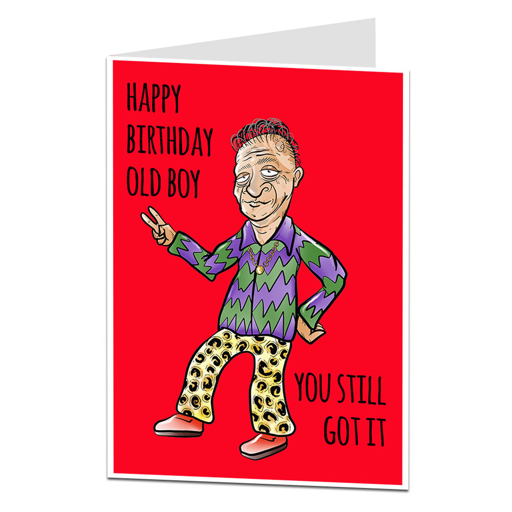 Funny Birthday Cards For Men
 Funny Birthday Card For Him Men Old Boy Dad Husband 40th