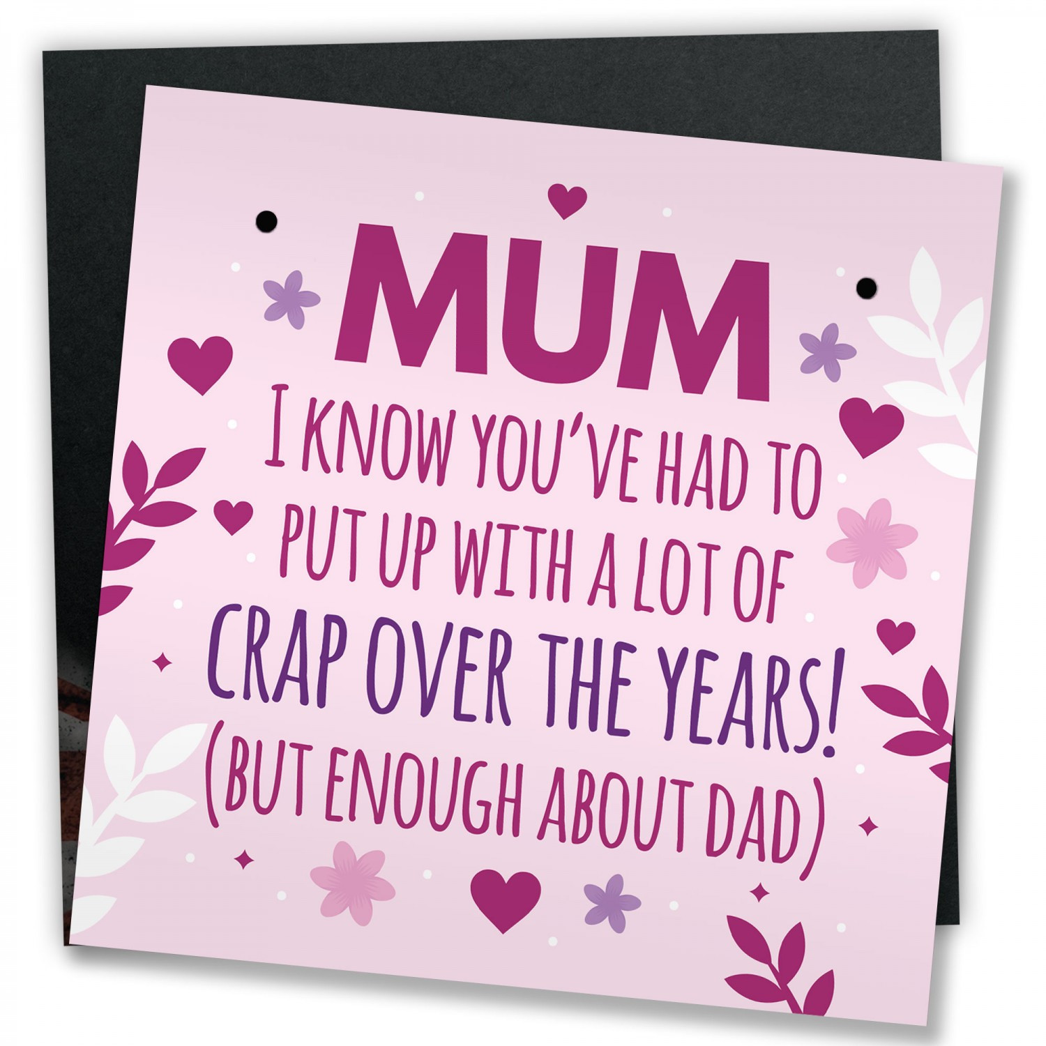 Funny Birthday Cards For Mom From Daughter
 Funny Mum Birthday Card Funny Mothers Day Card From Daughter