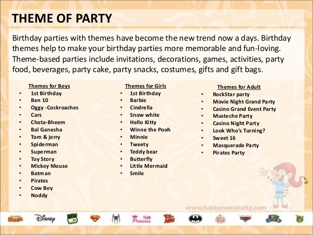 Funny Birthday Party Names
 Hakkuna Matatta Themes Birthday Party Supplies Store