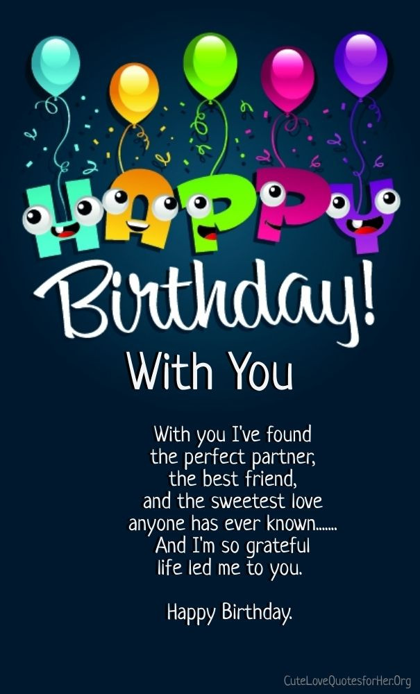 Funny Birthday Quotes For Boyfriend
 Best 41 HUSBAND BIRTHDAY WISHES images on Pinterest