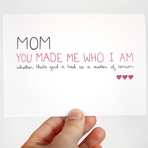 Funny Birthday Quotes For Mom
 Birthday Card Designs 35 Funny & Cute Examples Jayce o