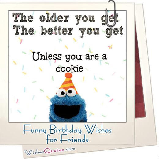 Funny Birthday Wishes For A Best Friend
 Funny Birthday Wishes for Friends and Ideas for Birthday Fun