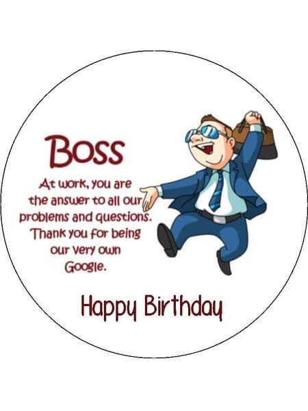 Funny Boss Birthday Cards
 TOP Happy Birthday Wishes Quotes for Boss FungiStaaan