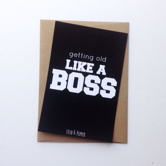 Funny Boss Birthday Cards
 Boss birthday Like a boss and Funny birthday cards on