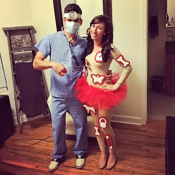Funny Costumes DIY
 DIY Funny Clever and Unique Couples Halloween Costume