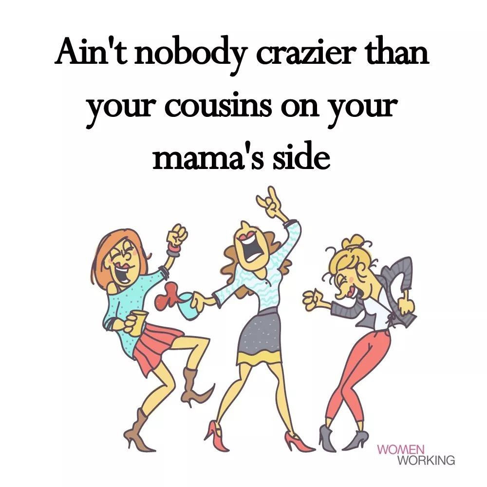 Funny Cousin Birthday Quotes
 CRAZY COUSINS