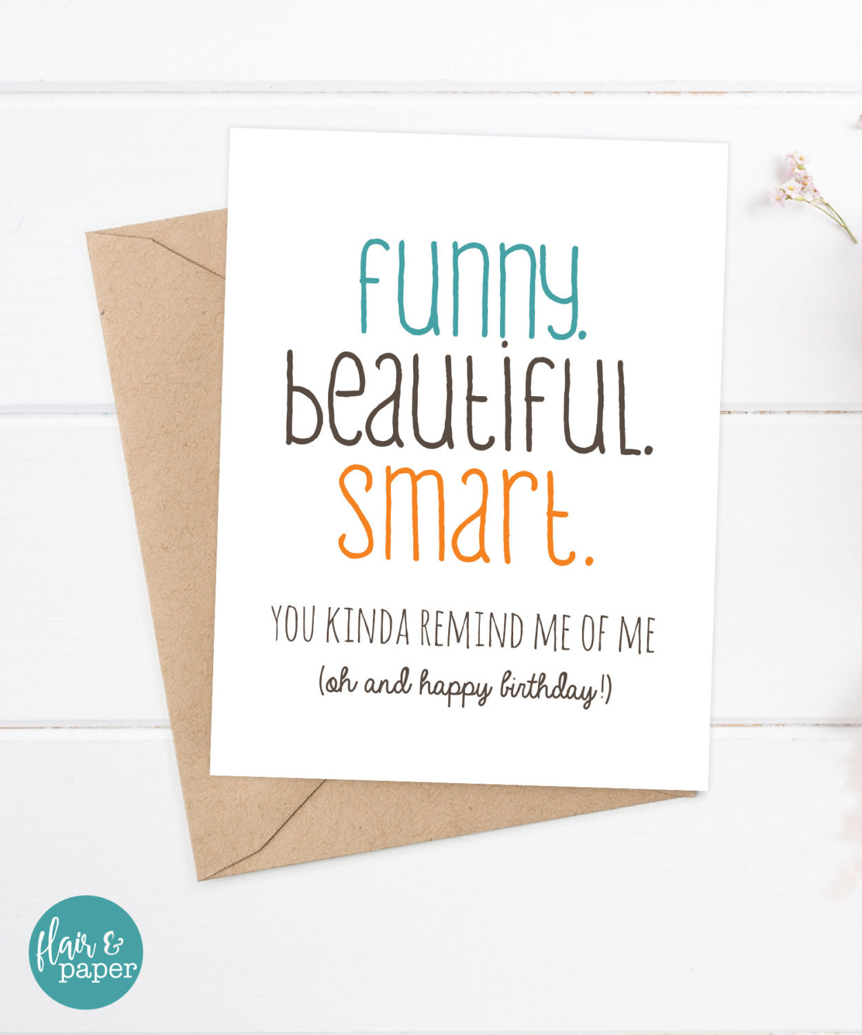 Funny Happy Birthday Quotes For Girlfriend
 Girlfriend Birthday Card Friend Birthday Sister Birthday