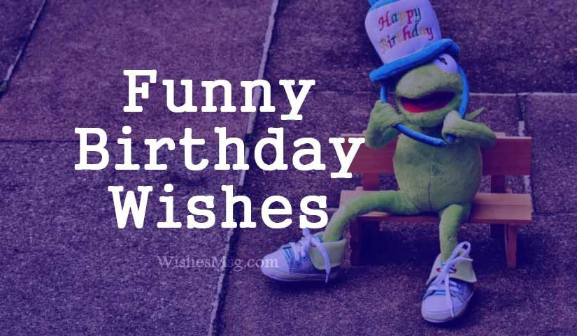 Funny Happy Birthday Wish
 Funny Birthday Wishes Messages and Quotes WishesMsg