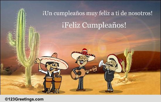 Funny Spanish Birthday Quotes
 A Cool Spanish Birthday Wish Free Specials eCards