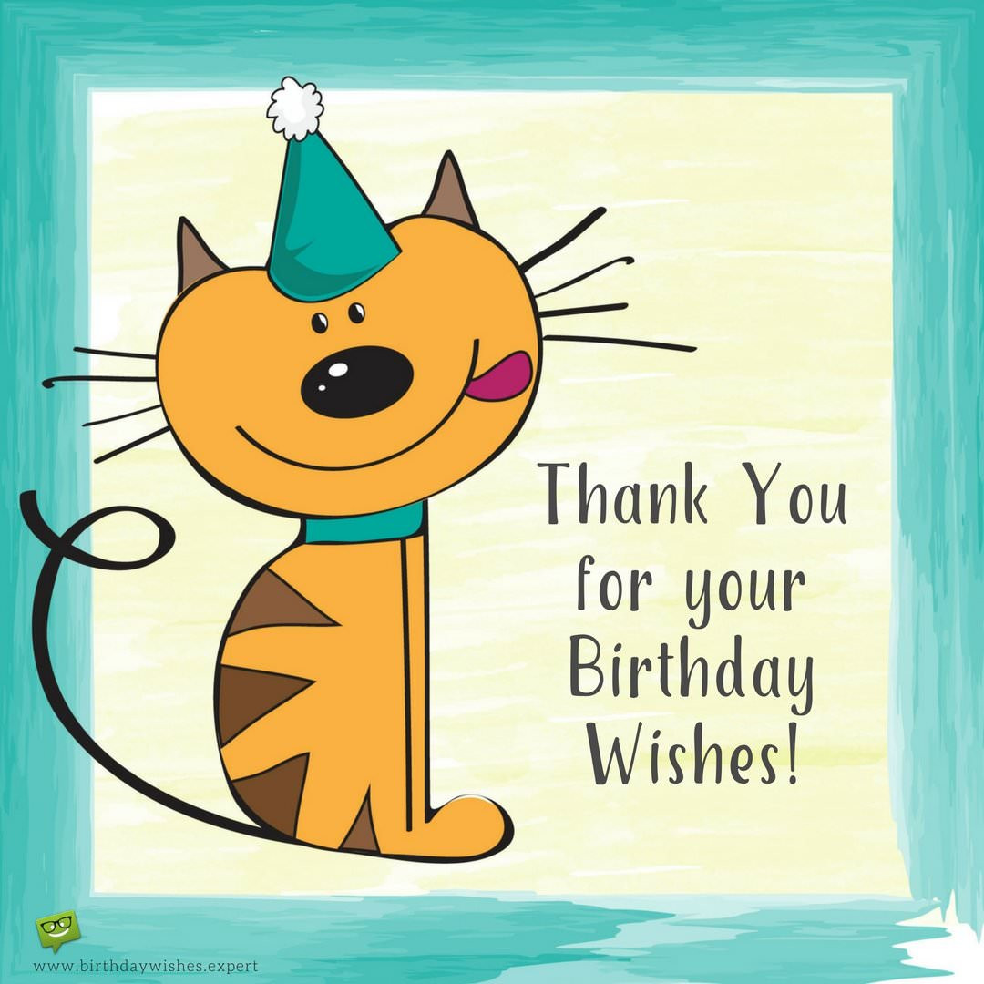 Funny Thank You Quotes For Birthday Wishes
 Thank You for your Birthday Wishes