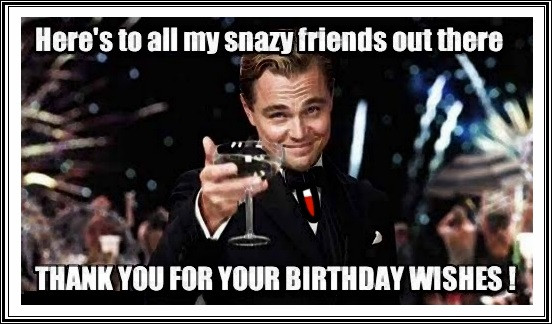 Funny Thank You Quotes For Birthday Wishes
 Funny Birthday Thank You Meme Quotes