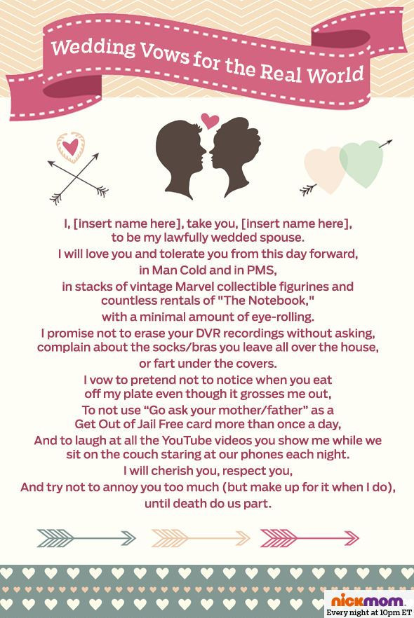 Funny Wedding Vows Ideas
 15 Birthday Gift Ideas for Preschoolers of 2016