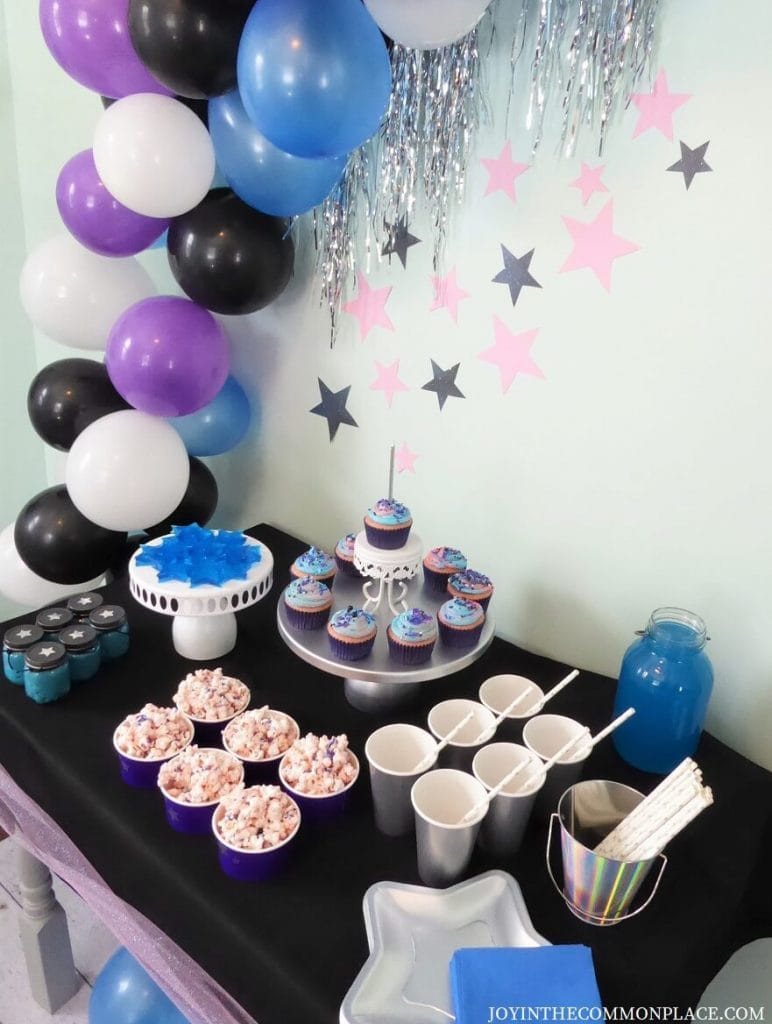 Galaxy Birthday Party Ideas
 Host a Galaxy and Twinkling Star Themed Birthday Party for