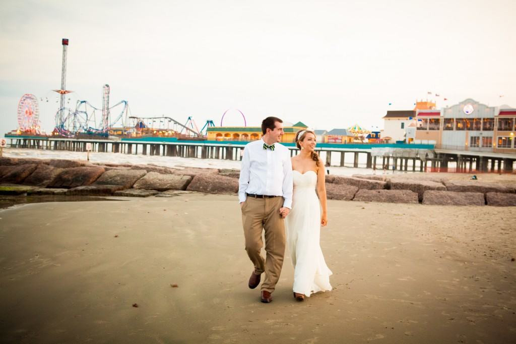 Galveston Beach Weddings
 Galveston Beach Wedding