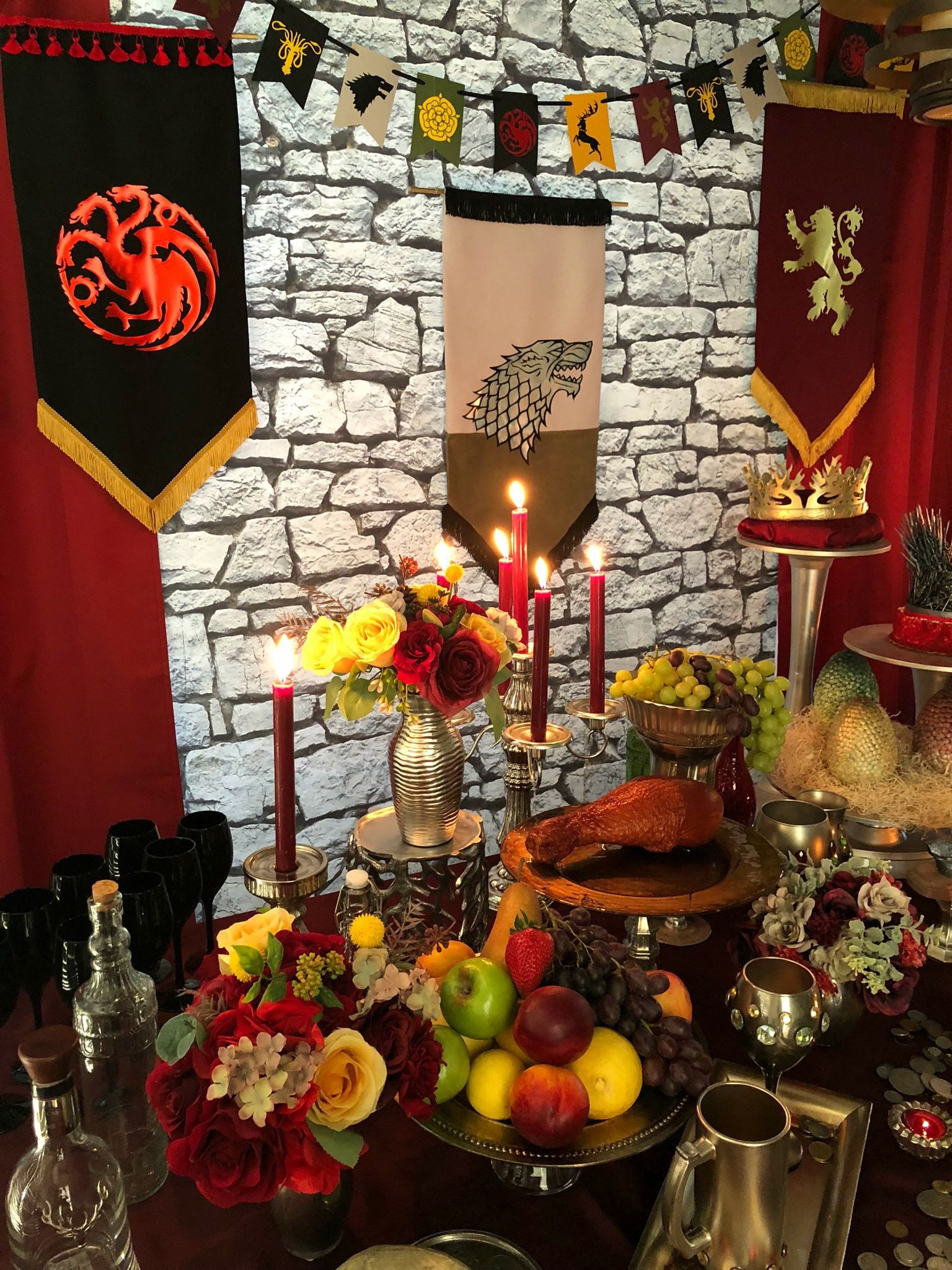 Game Of Thrones Dinner Party Ideas
 DIY Game of Thrones Decorations
