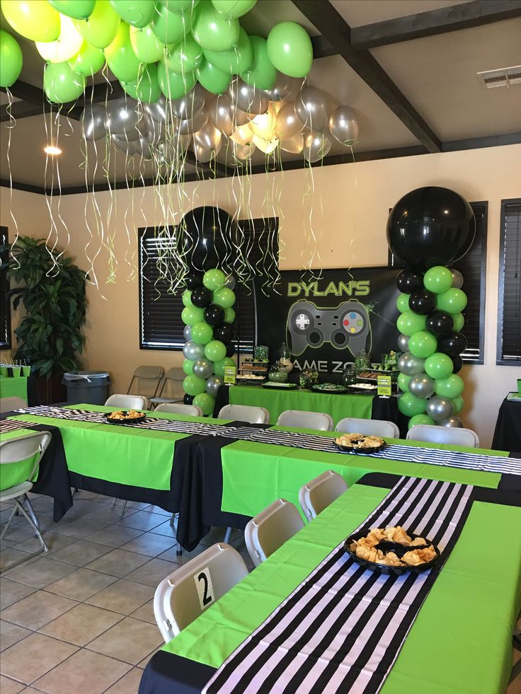 Game Truck Birthday Party
 Video game party Party ideas in 2019