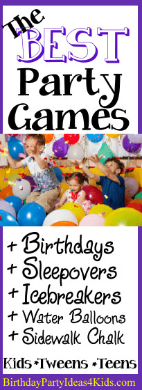 Games For Boys Birthday Party
 Birthday Party Games for Boys and Girls Kids Tweens and