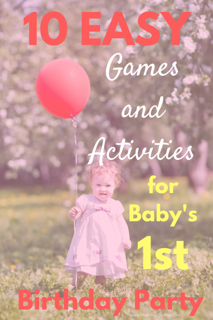 Games For First Birthday Party
 The Best Party Games for Baby s First Birthday