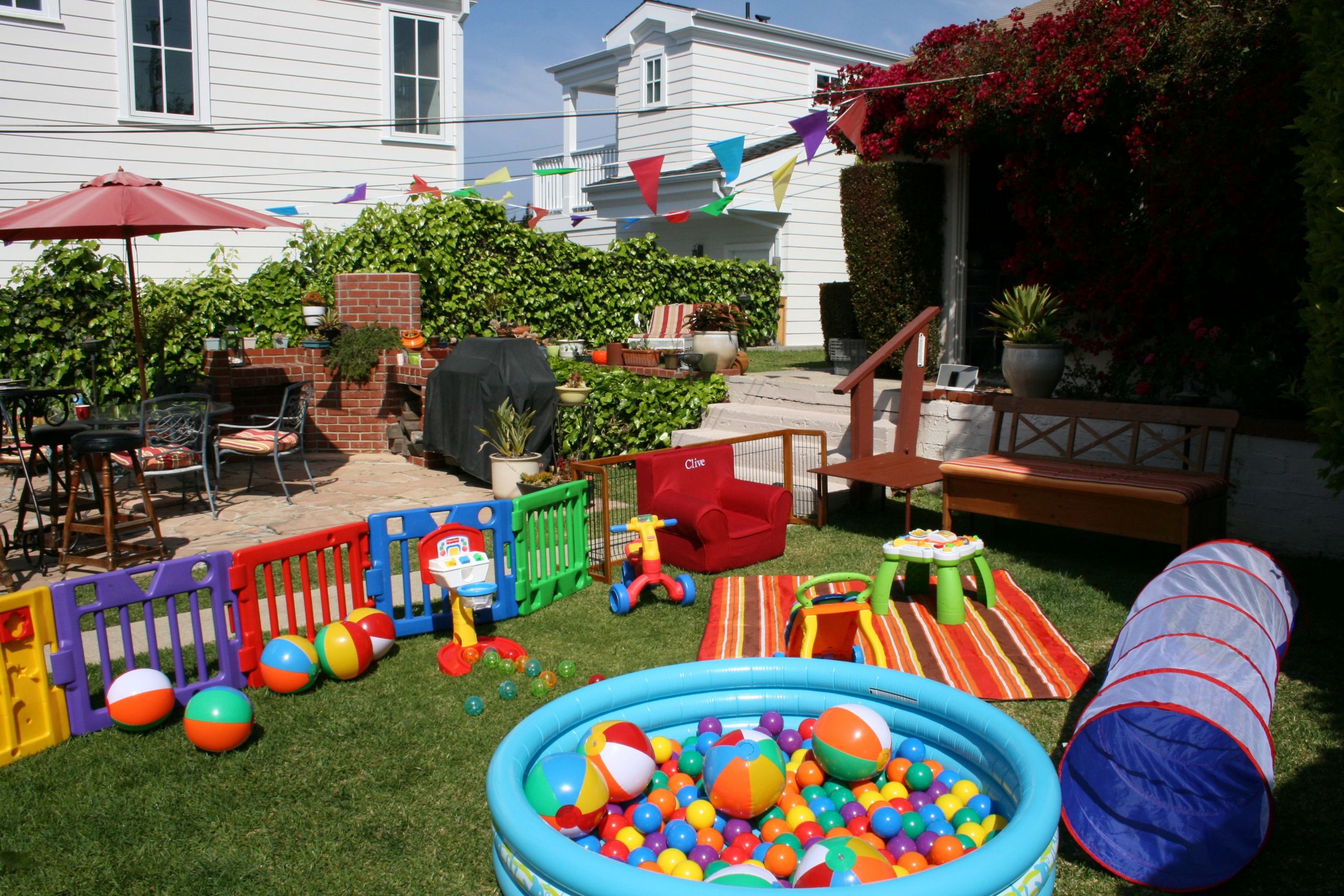 Games For First Birthday Party
 Baby playground would be the perfect thing for a 1st
