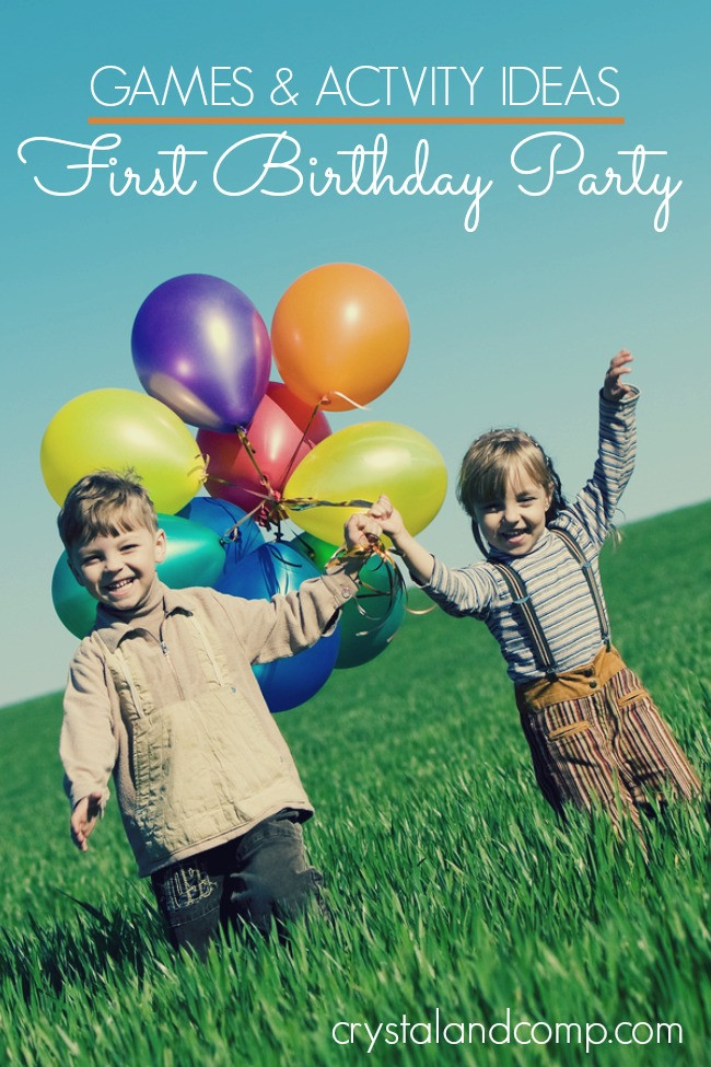 Games For First Birthday Party
 First Birthday Party Games and Activity Ideas