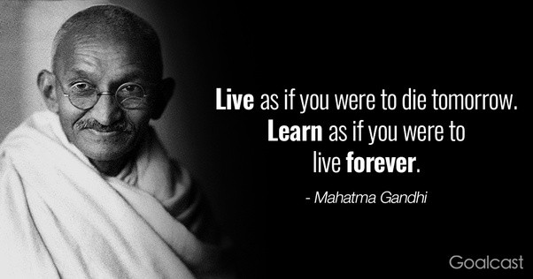 Gandhi Leadership Quotes
 What are some life changing short stories from Mahatma