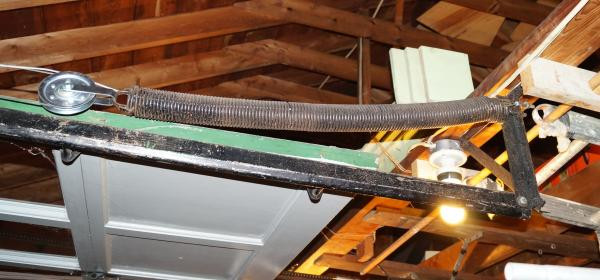 Garage Door Coil Spring
 Replacing old garage door extension springs stretch