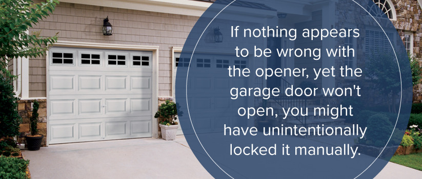 Garage Door Not Opening
 15 Reasons Why Your Garage Door Won t Open or Close