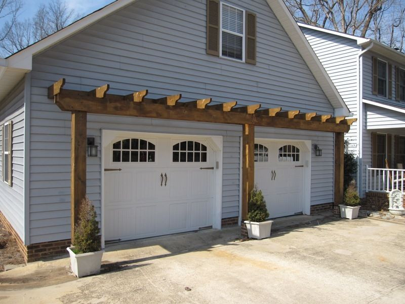 Garage Door Pergolas
 Pergola Over Garage Door Smartvradar