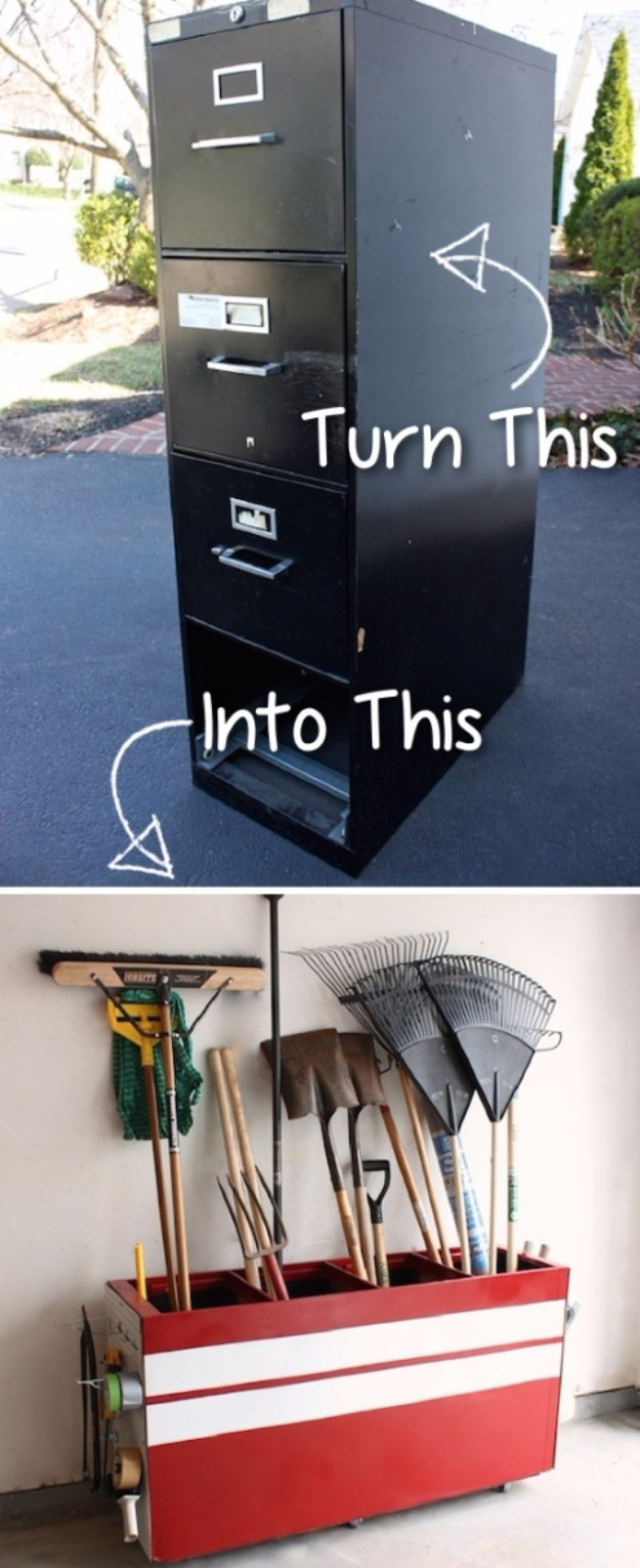 Garage Organization Hacks
 36 DIY Ideas You Need For Your Garage