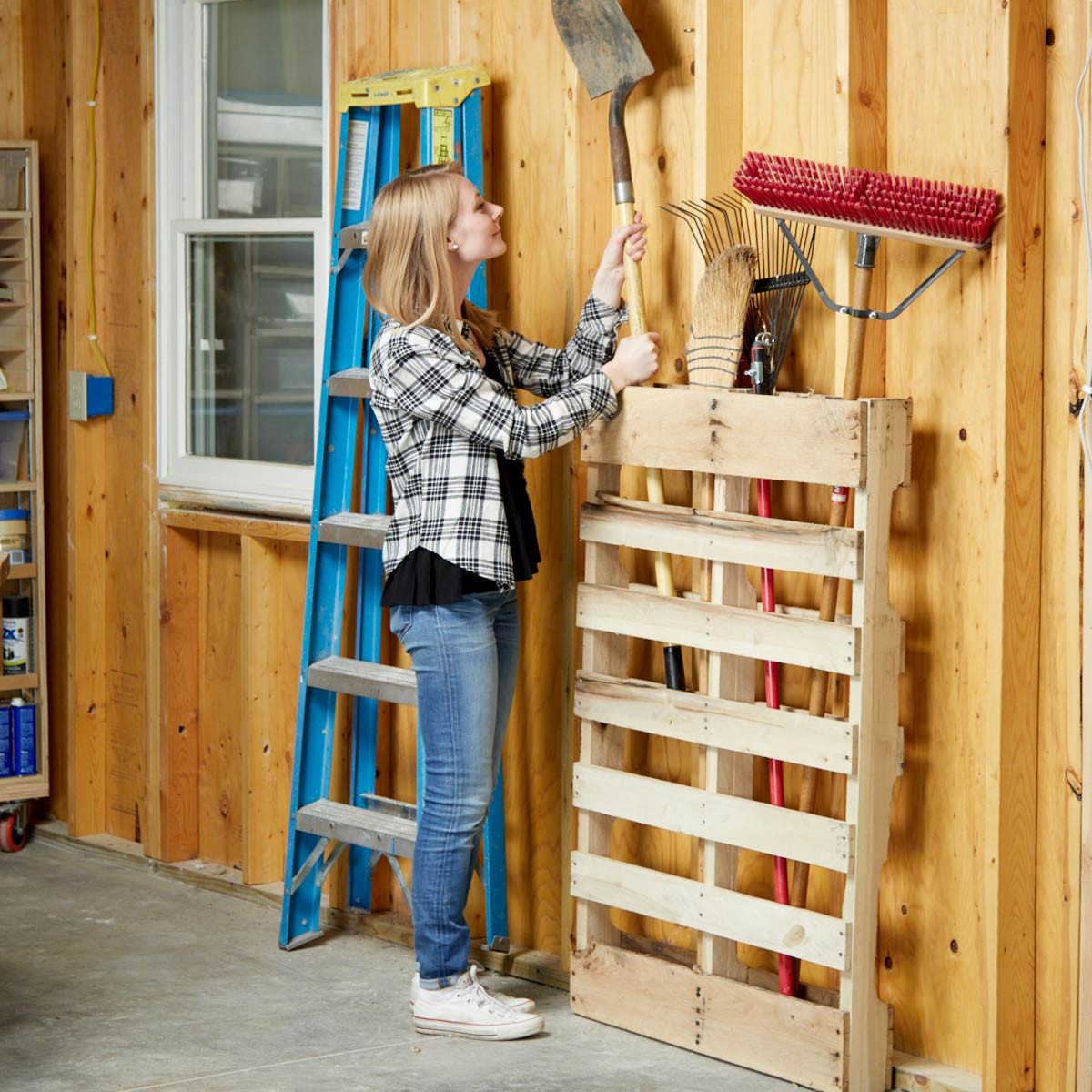 Garage Organization Hacks
 A Garage Pallet Organization Hack — The Family Handyman