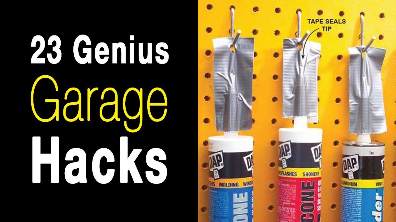 Garage Organization Hacks
 23 Garage Storage & Organization Hacks