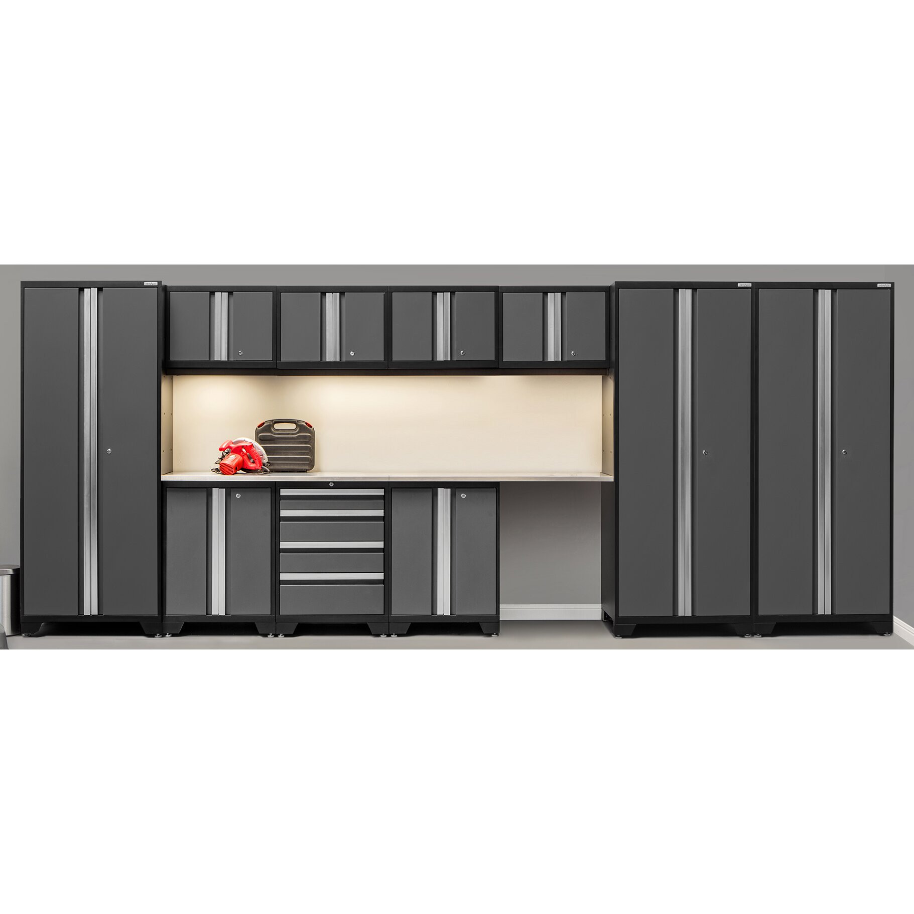 Garage Organizer Cabinet
 NewAge Products Bold 3 0 Series 12 Piece Garage Storage