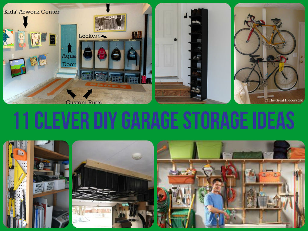 Garage Organizer Ideas DIY
 11 Clever Garage Storage Ideas