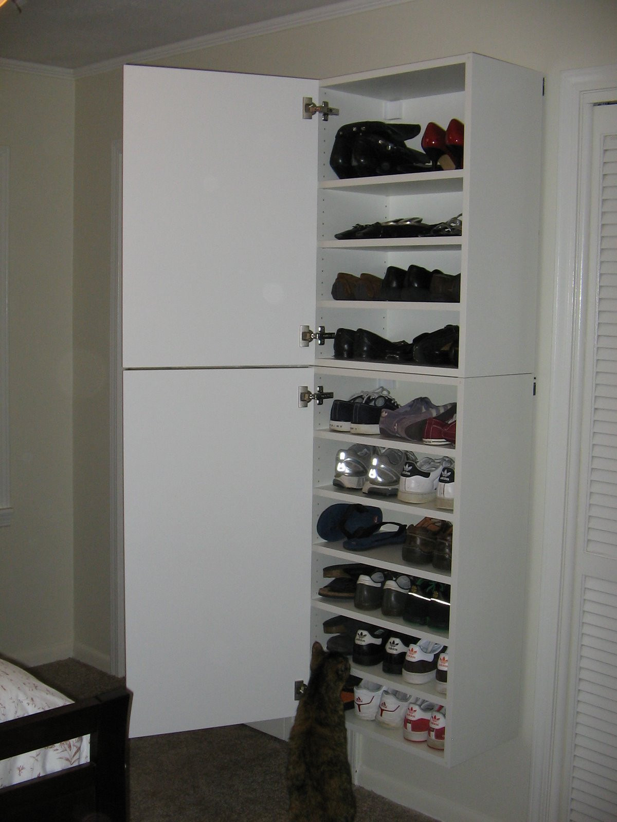 Garage Shoe Organizer
 emily s gorgeous shoe storage IKEA Hackers