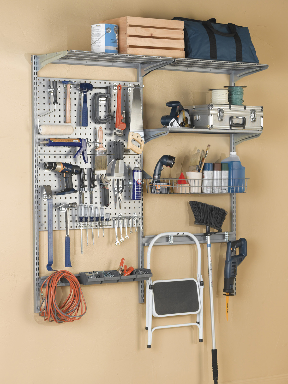 Garage Wall Organization System
 Garage Wall Systems to Keep Tools Organized